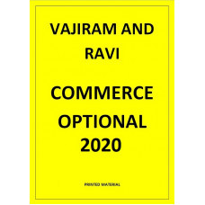 COMMERCE OPTIONAL VAJIRAM AND RAVI PRINTED NOTES