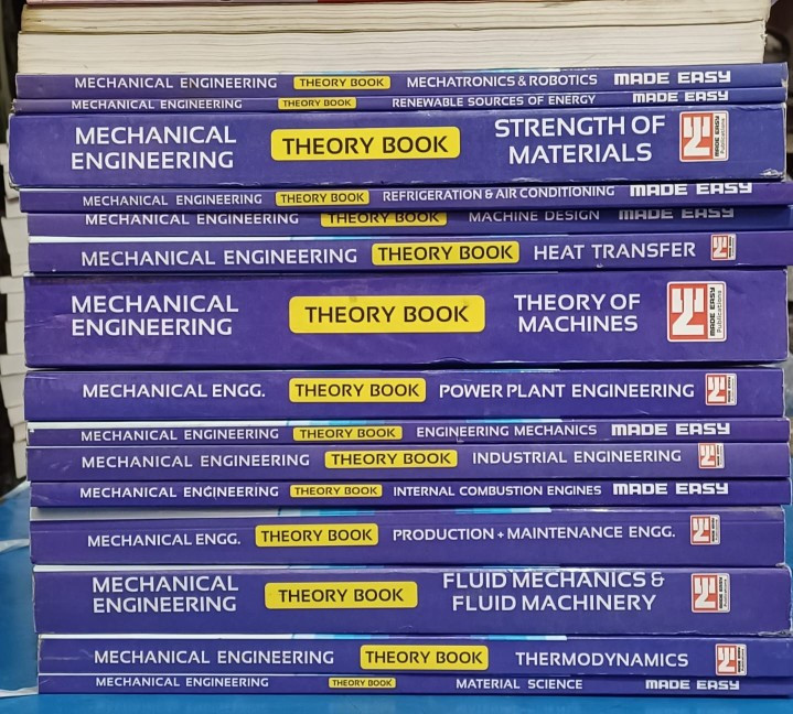 Mechanical Engineering Classroom Study Package Original Books - 2023: for ESE, GATE & PSUs (Theory &Workbok Set of Books-17 Made Easy)