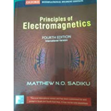 Principles of electromagnetics OLD BOOK 4ed by MATTHEW N O SADIKU