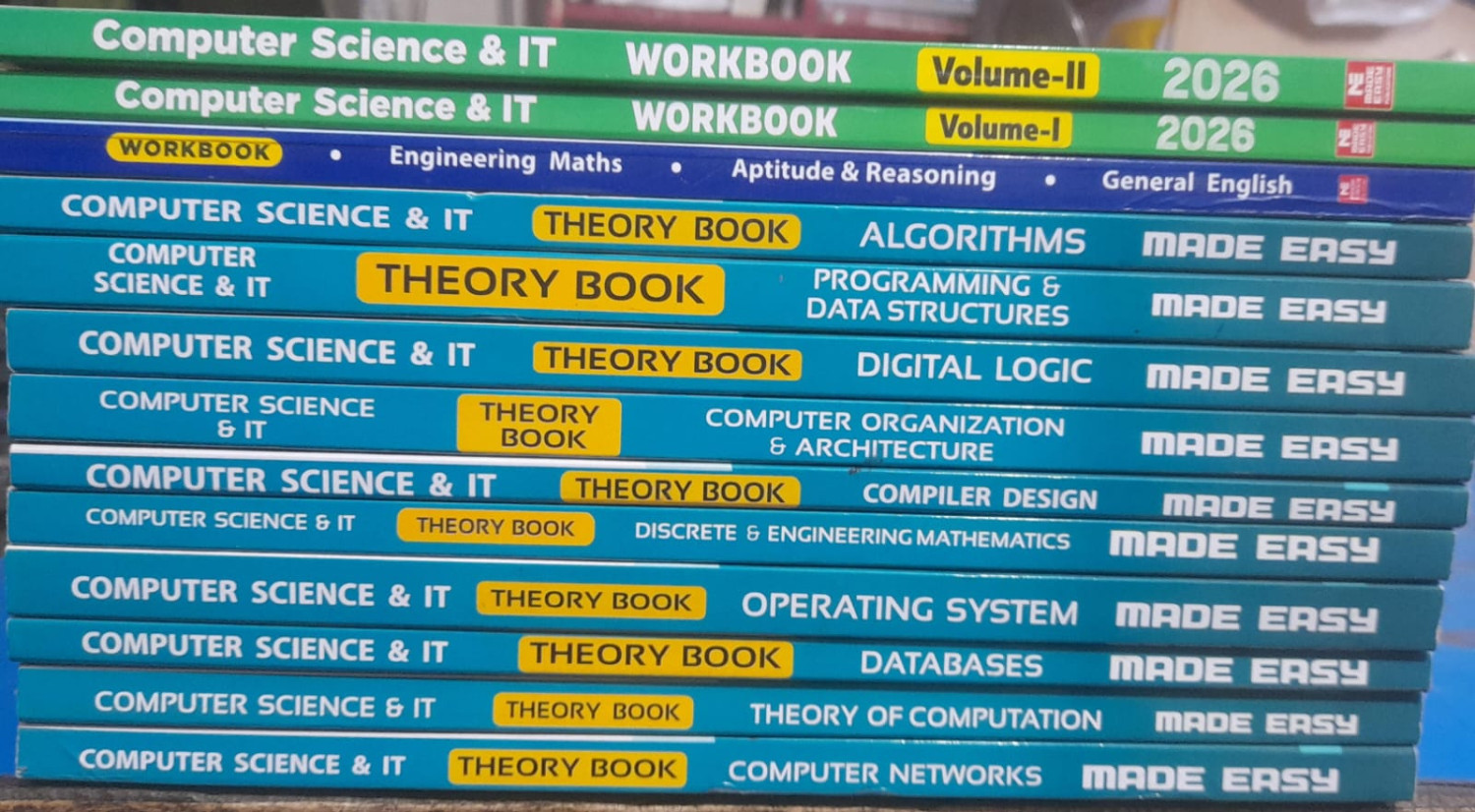 Computre Science Engineering Classroom THEORY Package - 2026 : for GATE (Set of Books-12 Made Easy)