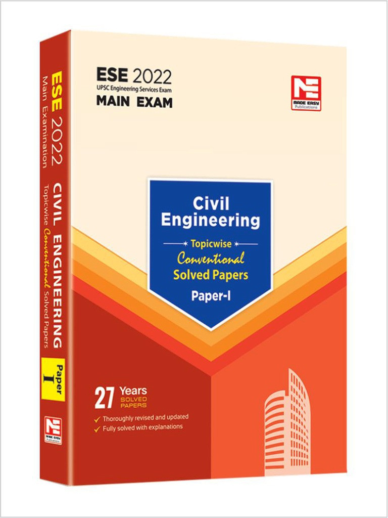 ESE 2022 Mains Examination Civil Engg Conv Paper I