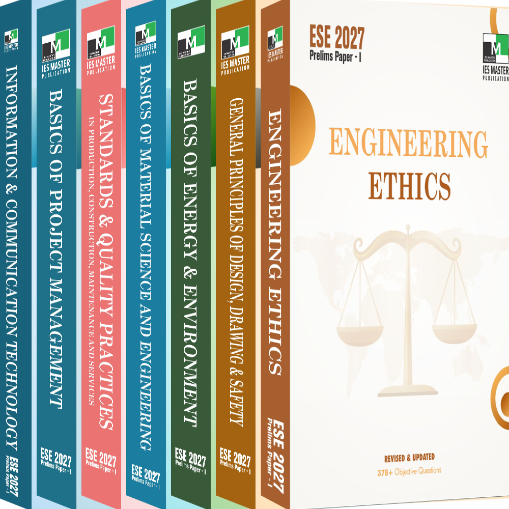 ESE 2027 Non Tech Books ESE Exams Preparation IES MASTER