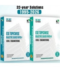 ESE 2027 CIVIL ENGINEERING ESE TOPICWISE OBJECTIVE SOLVED PAPER 1,2 IES MASTER