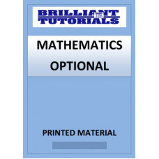 MATHEMATICS OPTIONAL BRILLIANT TUTORIALS