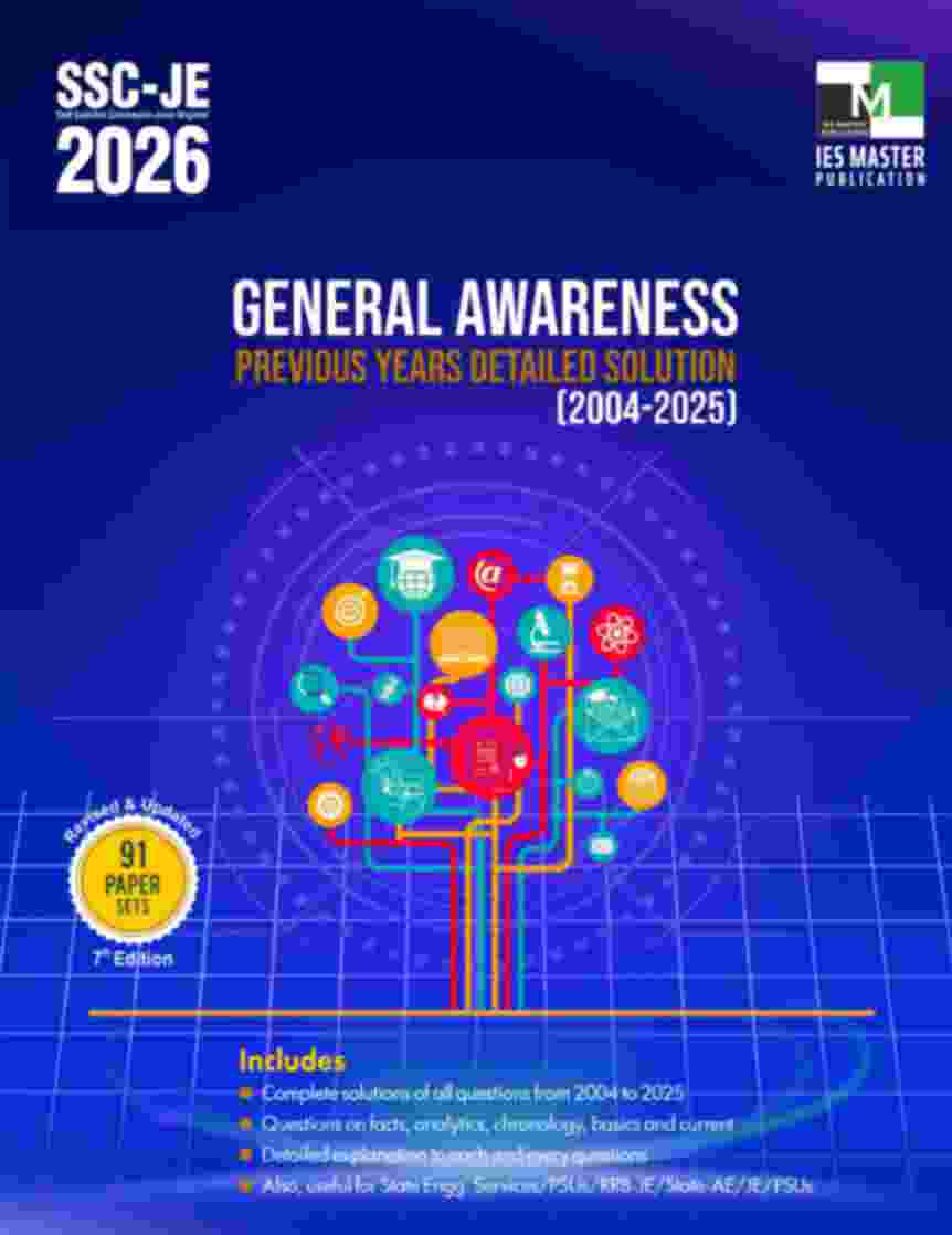 SSC-JE 2026 General Awareness Previous Years Detailed solution IES Master