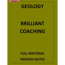 GEOLOGY OPTIONAL PRINTED NOTES BRILLIANT COACHING