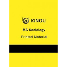 IGNOU MA SOCIOLOGY PRINTED MATERIAL